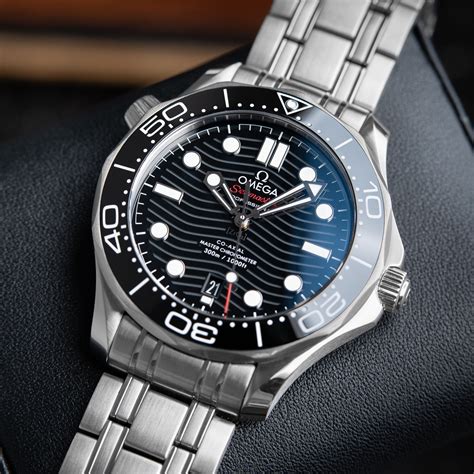 omega seamaster black dial|omega seamaster black review.